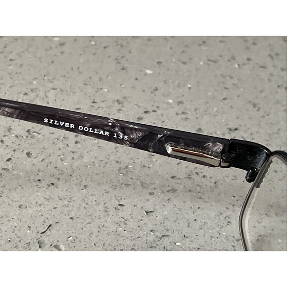 CASHMERE 433 Eyeglasses Frames ONLY Color #3 53-17-135 Silver Dollar Full Rim
